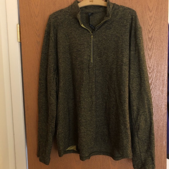 Lululemon Suge Warm 1/2 ZIP XXL EUC Heathered